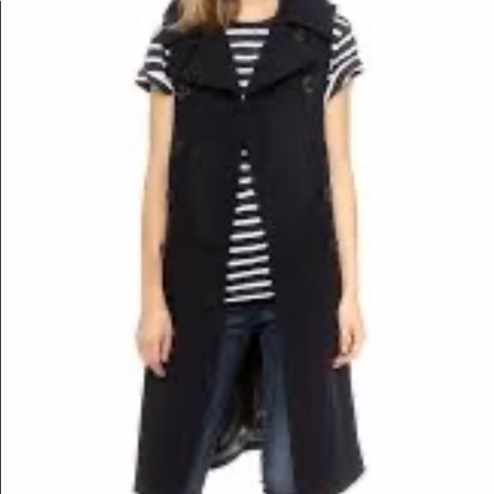 NLST Double breasted Wool Vest Jacket